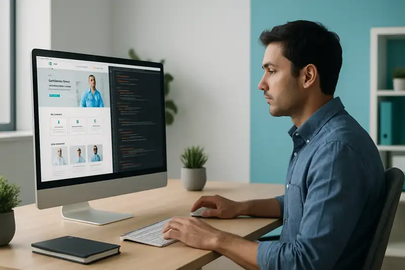 Diseño web profesional para médicos